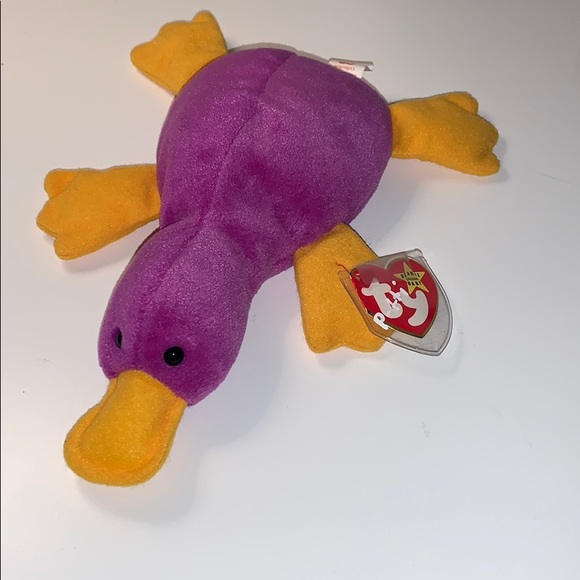 purple platypus beanie baby